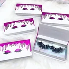 Eyelashes Eyelashes Hot Sale 3D 25mm Mink Eyelashes False 100% Real Mink Eyelashes Handicraft