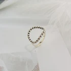 925 Pure Rings Yttria 925 Pure Sterling Silver Hollow The Wreath Design Ring