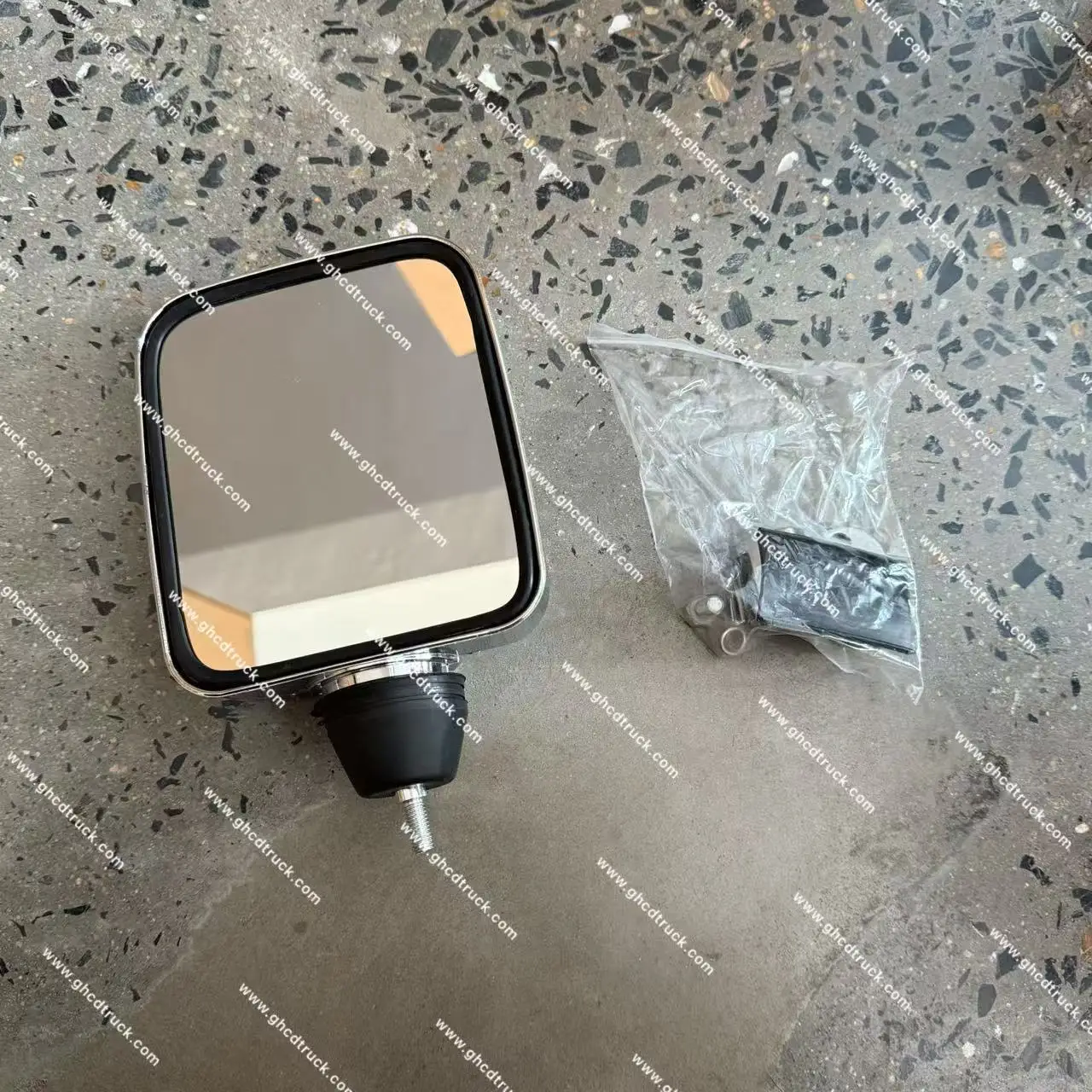 product ghcd chrome plated universal chromed mirror truck body parts compatible with hino nissan mitsubishi isuzu for toyota vehicles453-0