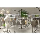 Shop Fashion Modern Small Decoration Clothes Stores Retail Shop Design