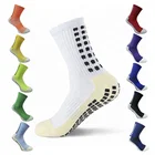 Medias Football Socks High Quality Custom Grip Football Anti Slip Medias Antideslizante Adult Non Slip Sport Soccer Socks For Men