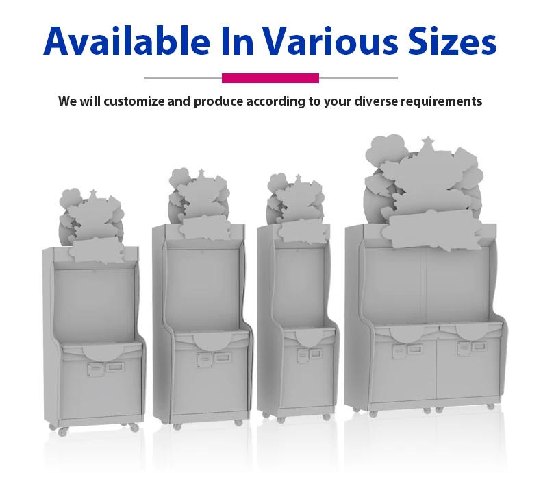 product raisefun cut prize machine arcade coin operated vending claw crane for plush toy gift game blind box hot sale game center use-8