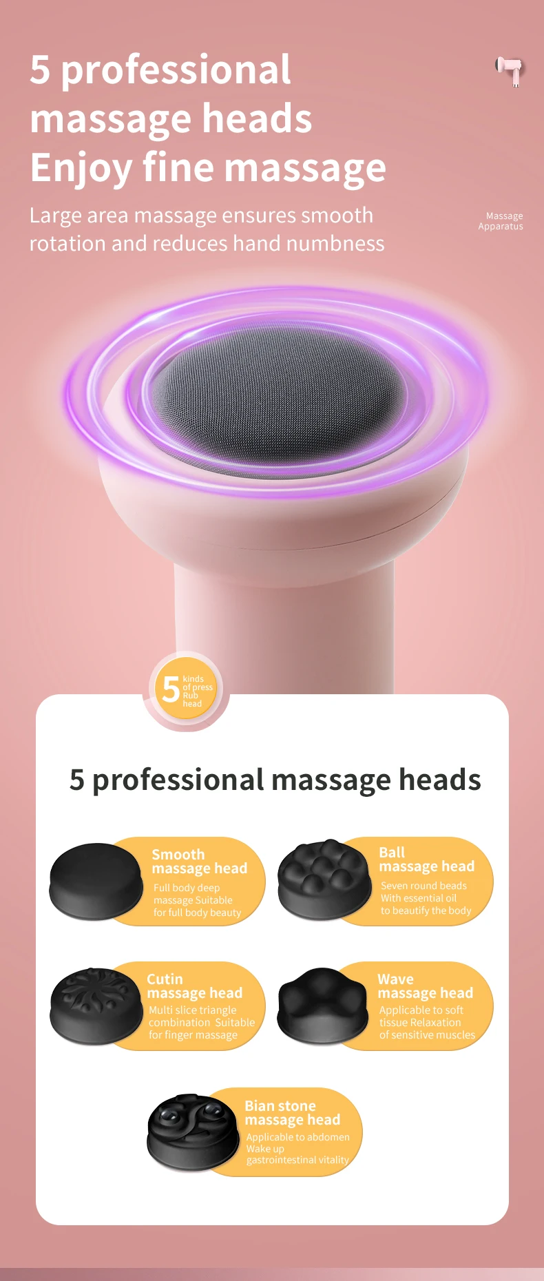 Factory Supply Cellulite Remover Massager Body Massage Slimming Machine Vibrating Body Massager