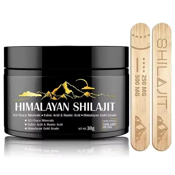 Organic Pure Himalayan Shilajit Resin With rich Trace Minerals herbal shilajit raw material supplement