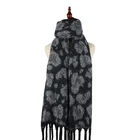 Printed Scarf Factory Wholesale Recycled Polyester High Quality Leopard Printed Leopard Scarf