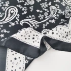 Classic Design Your Bandana Wholesale Classic Printing Bandana Paisley Design Satin Bandana Scarf Custom Square Bandana