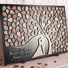 Wedding Wedding Guest Custom Wedding Guest Book Alternative Tree 3D Wood Wedding Decoration