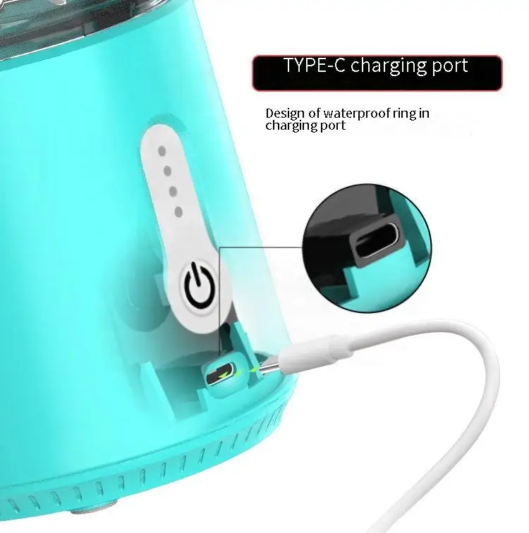 High Quality Cross-Border Portable Electric Juicer Small Juicer Cup Mini Juicer USB Charging Blender