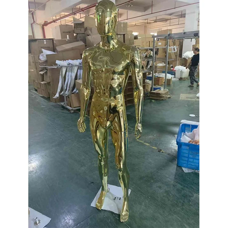 Wholesale Shinny Gold Silver Mannequin Full Body Mannequins Display