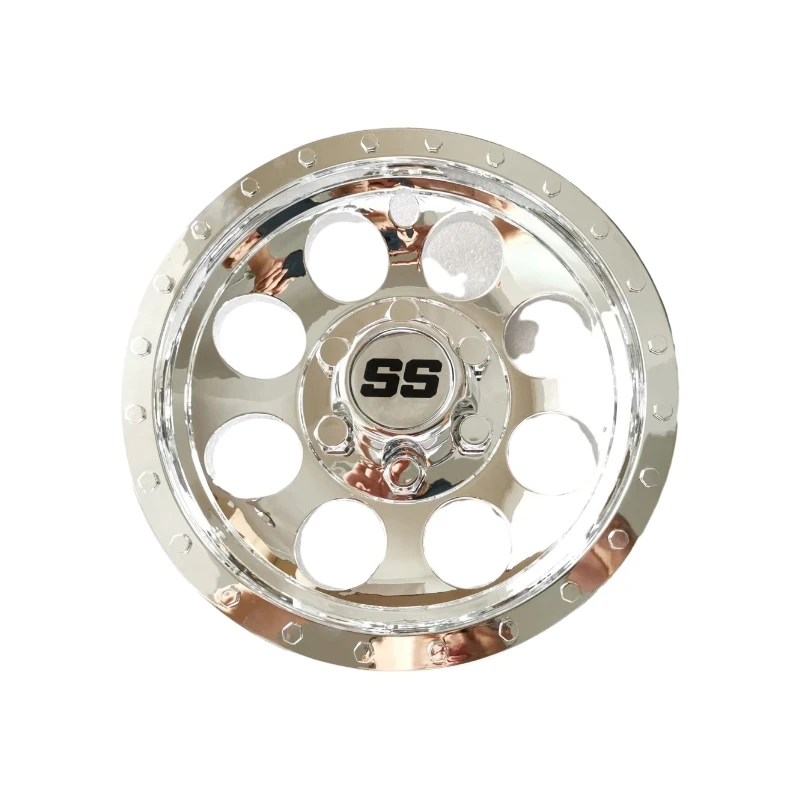 OEM Car Wheel Cover Golf Cart 10" Plastic Wheel Cover Chromed Golf Cart Wheel Cover/Hubcap factory