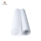 White Paper White Silicone Paper Customized Easy Cut Kitchen Use White Silicone Parchment Reusable Baking Paper Roll
