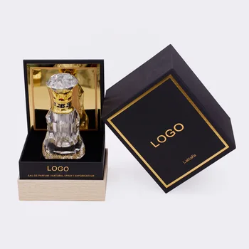 Eastbox Luxury Perfume Custom Logo Lid And Base Box 50ML 100ML Empty Perfume Box Packaging For Perfume Bottle