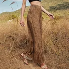 Pants Boot Cut Pant Spring New Casual Fashion Leopard Print Wide-leg Casual Pants Boot Cut Pant