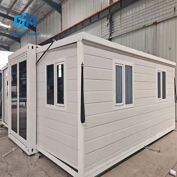 Prefabricated House20ft Flat Pack Container Container House Prefab Steel Modern Villa Online Technical Support Qing Hong CN;HEB