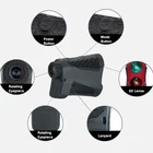 Finder 1000m Hunting Rangefinder Laser Distance Meter 6X Monocular Speed Measuring Distance Golf Range Finder