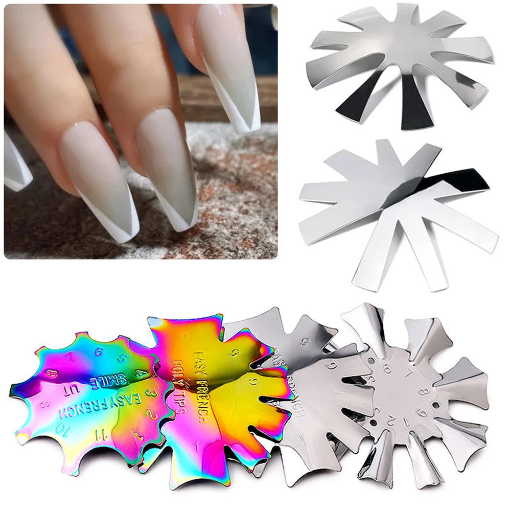 Art Extension Tool Easy V Shape Oval Smile Line Deep French Tip Nail Power Cutter Plate.jpg