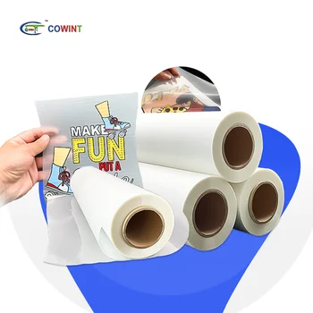 Cowint printable a4 2 step silicone dark printable heat transfer paper inkjet for t shirts