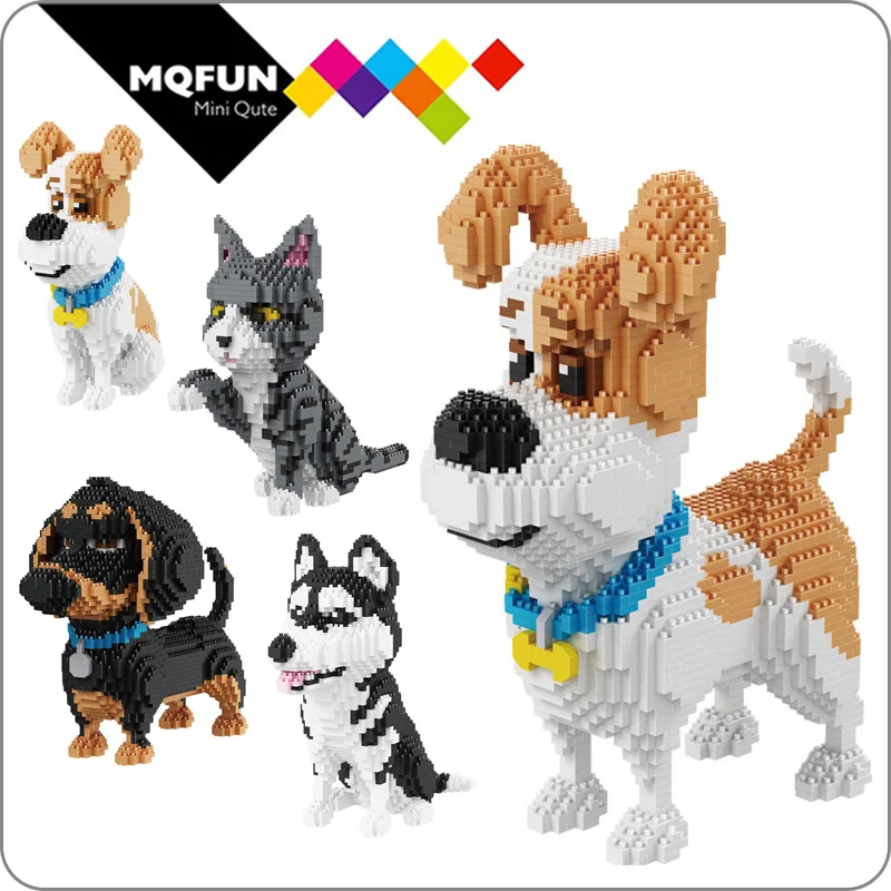 Details about   Balody Chow Chow Dog Pet Mini Diamond DIY Building Blocks Kids 3D Model Chowdren