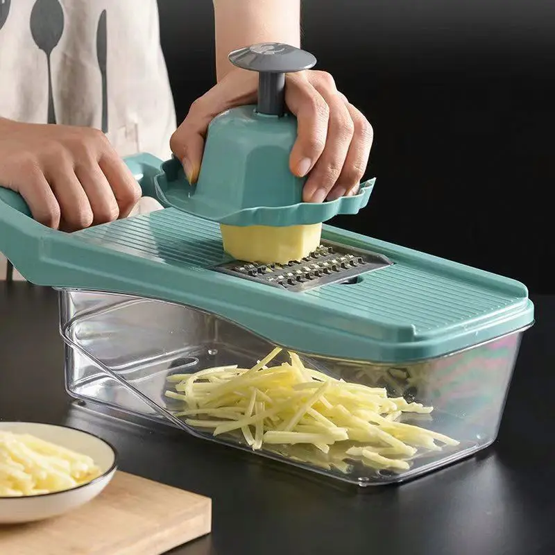 Kitchen Accessories Multifunctional Vegetable Cutter Manual 15 In 1 Slicer Online Plastic Fruit Potato Peeler Vegetable Chopper