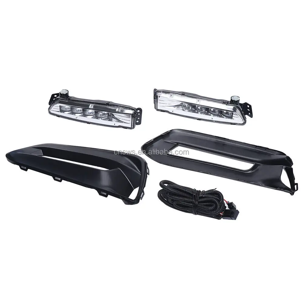 Produkt OEM Neues LED-Tagfahrlicht vorne Nebelscheinwerfer Abdeckung Nebelscheinwerfer Kit für Honda Accord 2018 2019 2020-35