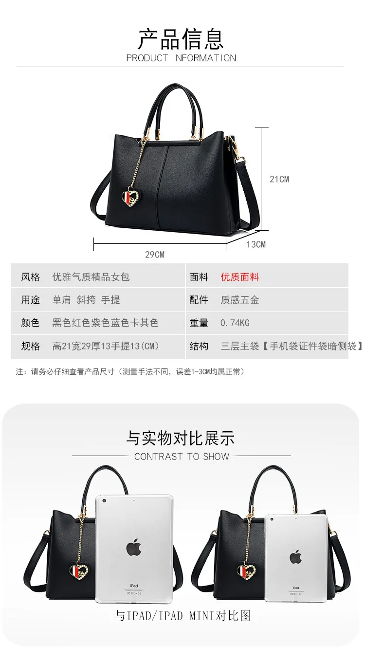 Hot Sell Purses Ladies Luxury Handbags Girls Trendy Hand Bags For Woman Fashion Purses