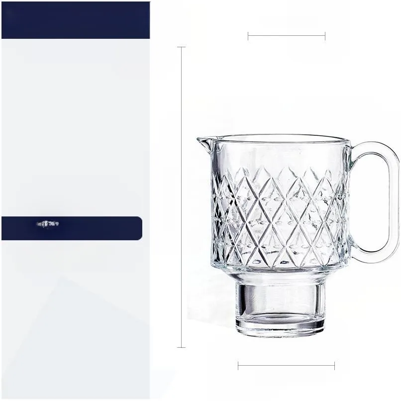 Glass Cup Hot Sale Clearance Wholesale Crystal Logo Restaurant Tasse En Verre Dessert Promotional Custom Transparent Glass Cup