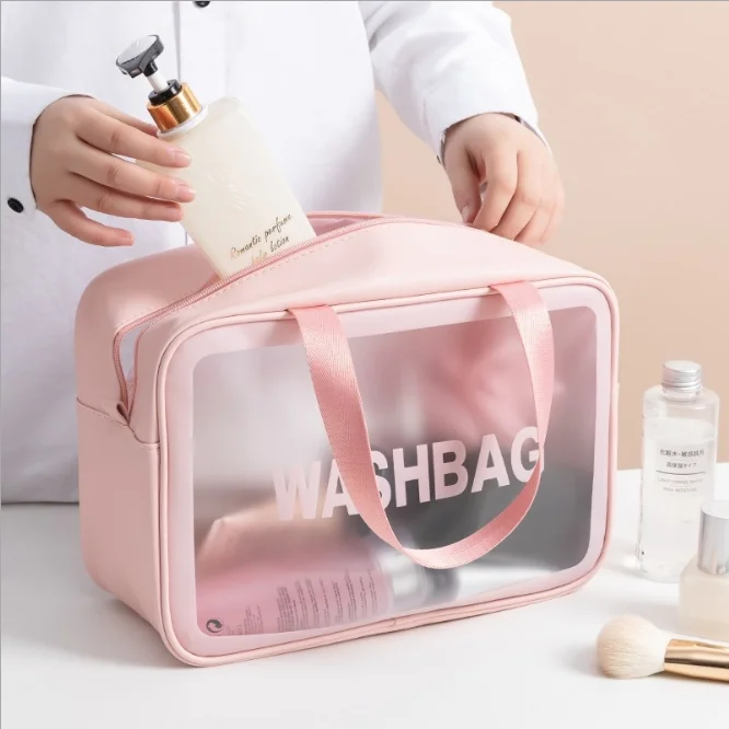 Waterproof Beauty Wash Bags Clear 