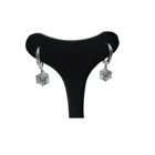 Earrings Hoop Zircon Circle 925 Sterling Silver Jewelry Couple Earrings Hoop Studs Earrings For Women Girl