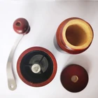 Coffee Portable Wooden Cafe Shop Home Coffee Grinder With Stainless Steel Conical Burr