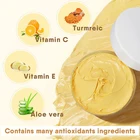 Indian Custom Private Label Natural Turmeric Bentonite Clay Facial Mask With Vitamin C E Acnes Control Anti Aging