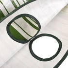 Round Woven Promotional Custom Shopping Bags Recycled Round Corner Pp Woven Laminated Bags