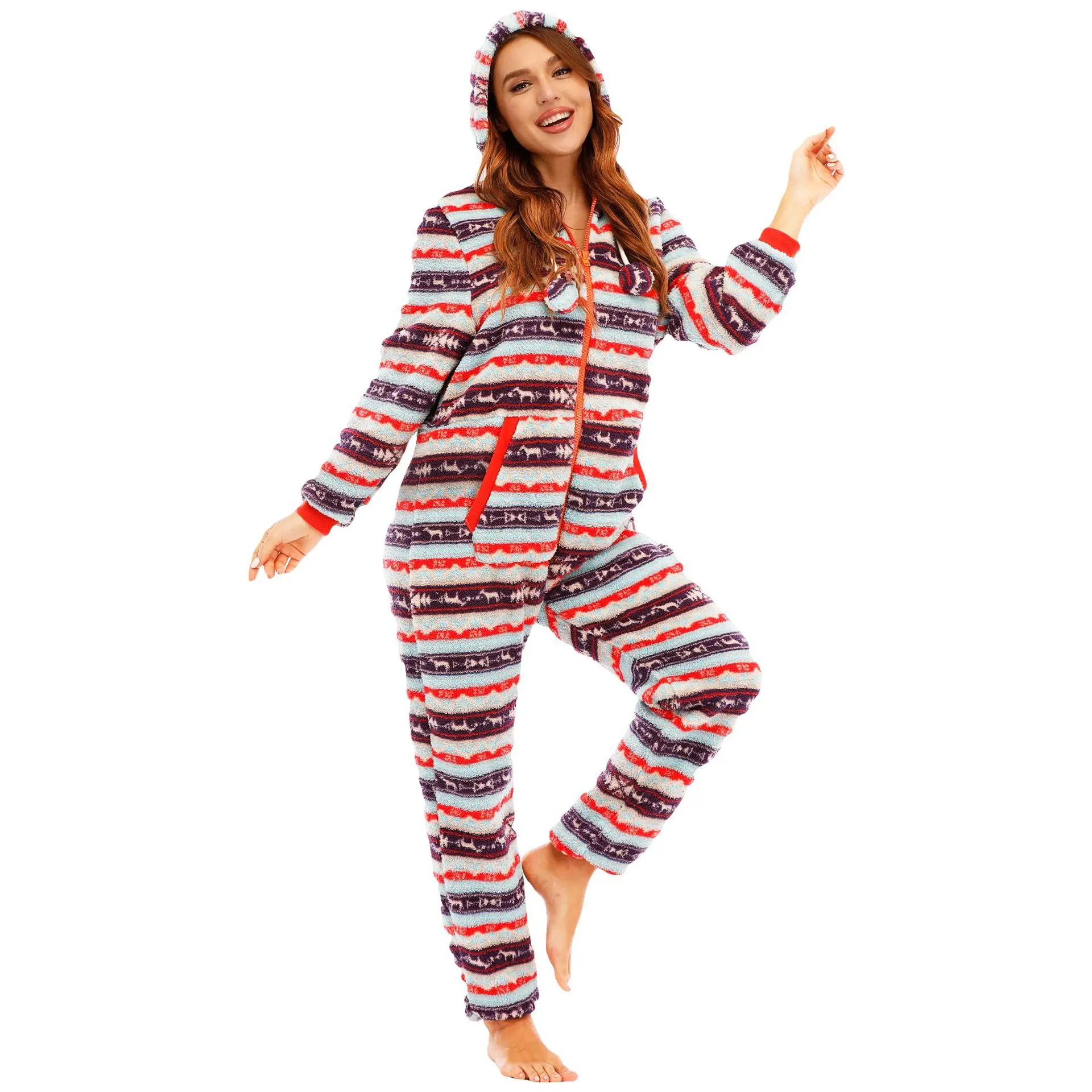 Vendita Calda Carino Pantaloni Lunghi Tutina Natalizia Per Donna Tutine  Donna Casual - Buy Tutina Delle Donne Casuali,2021 Pigiami Per Le Donne,Pagliaccetti  E Tuta Dei Pagliaccetti Delle Donne Product on Alibaba.com