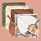 Baby Super Cute And Good Quality 100% Cotton Jersey Knit Custom Printed Baby Wrap Swaddle Blanket Set
