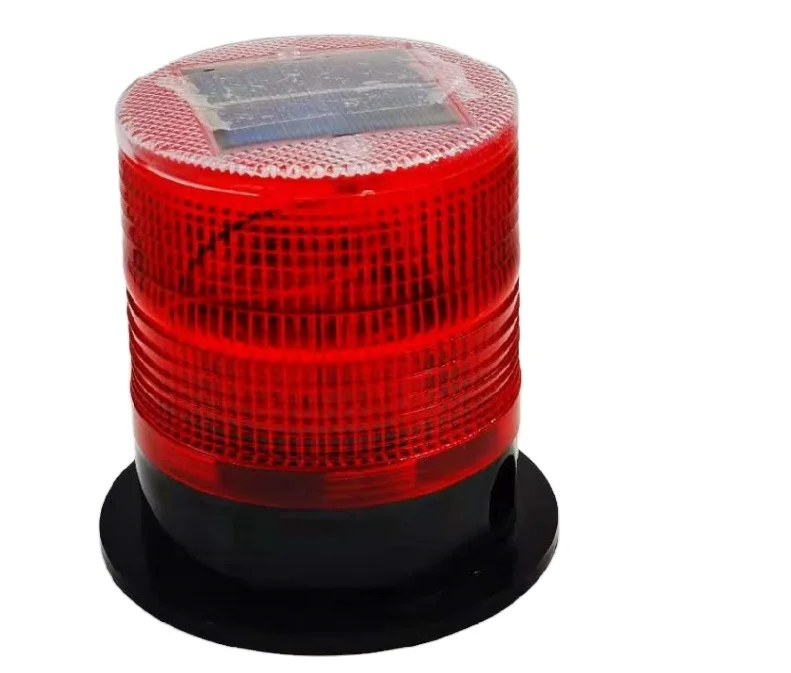 Waterproof Magnetic Base Led Solar Warning Light Beacon Light Buy