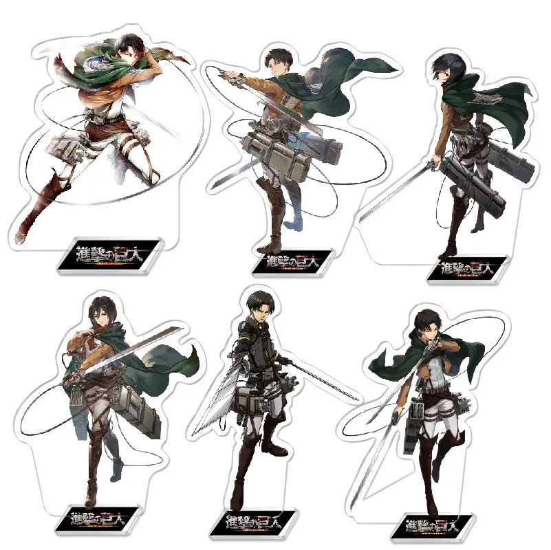 Double Sides Japan Character Acrylic Stand Anime Attack On Titan Shingeki  No Kyojin Acrylic Stand - Buy Anime Standing Sign,Anime Acrylic Figure  Standee,Japanese Character Stand Product on 