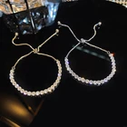 Diamond Bracelet 2021 Super Flash Full Diamond Bracelet Female Design Sense Blinged Diamond Bracelet