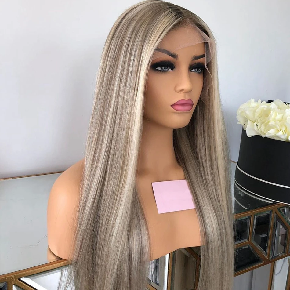 Transparent Lace 150 Density Highlight Blonde Straight Brazilian Human Hair  Wigs Lace Front Wigs For Women 13x6 Lace Wigs - Buy Human Hair Wigs Blonde  Ombre Human Hair Wig,Wholesale Wigs 100% Human