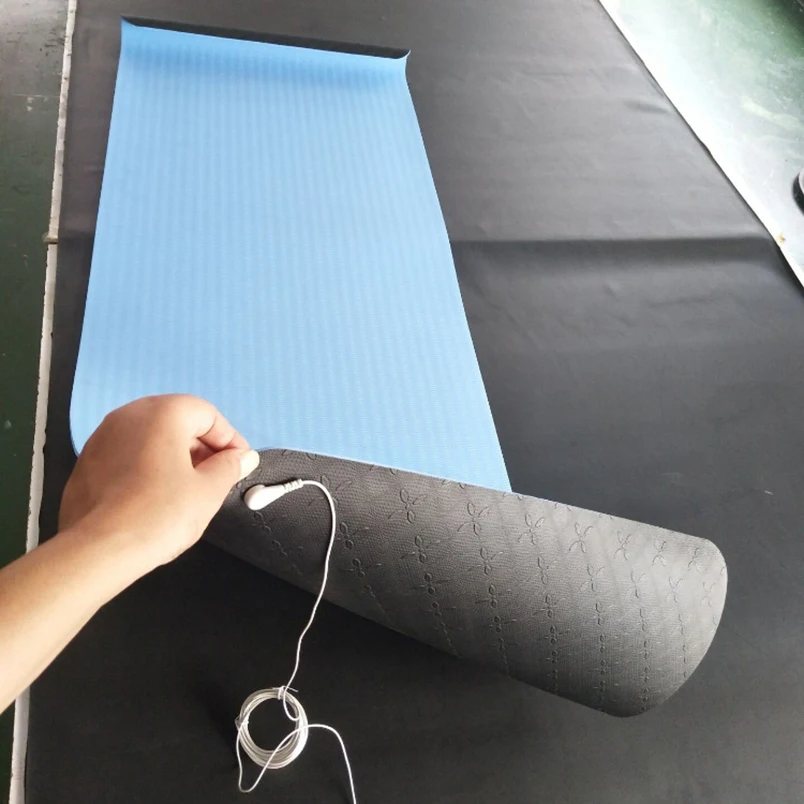 Jw968 5mm Tpe Pu Grounding Mat Antistatic Yoga Mat Earthing Yoga Mat