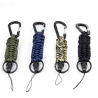 Compass Hot Selling Compass Carabiner Multi Function 5 In 1 Survival Bracelet Wholesale