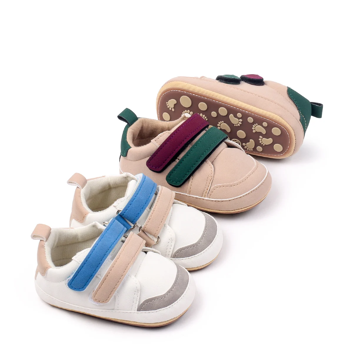 Spring Autumn Hook&loop Design Toddler Baby Boys Shoes 2025 manufacture