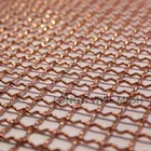 Wire Mesh Screen Pure Copper Wire Mesh Red Color Copper Wire Screen For Filter
