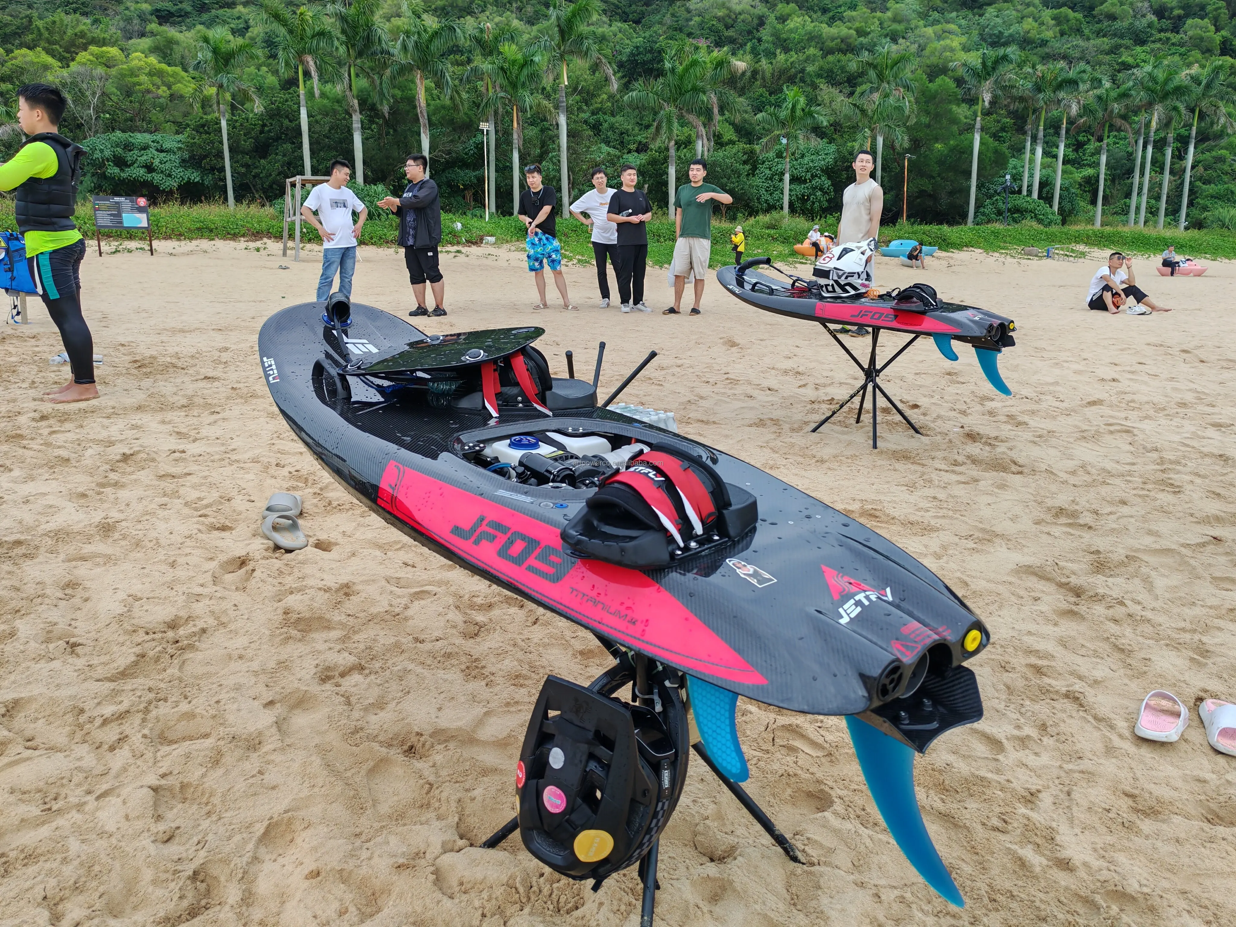 JetFly 09GT Athletic Grade Carbon Fiber Engine Petrol Powered Water Jet Surf Electric Starting Surfboards Fin Ocean Waters supplier