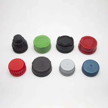 Plastic cap manufacturer custom 36/38/40/42/47/50 mm engine oil bottle lids lube bottle spout caps