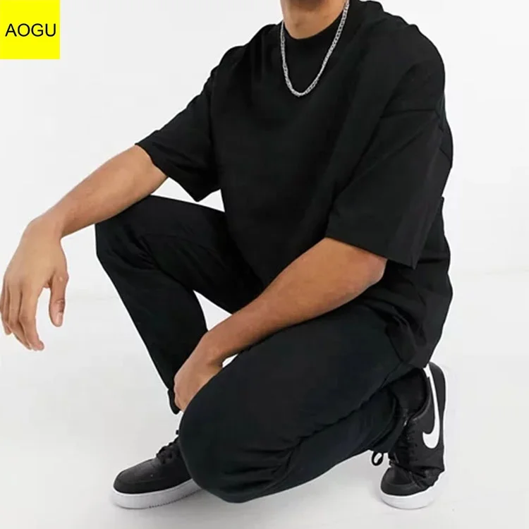 Topman Turtle Neck Black Solid Half 