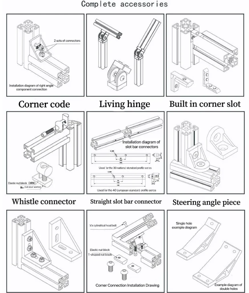 Framing Custom X Blue For X T Slot Framing D