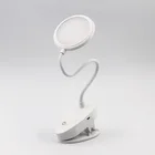 Led Book Light Lamp Goldmore2 LED Reading BOOK Light With Clip Rechargeable Cold White And Warm White Lamp For Reading
