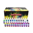 24 Colors UV Resin Coloring Crystal Transparent Liquid Epoxy Resin Pigment