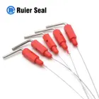 Lock Numbers Cable REC302 Hexagonal Truck Metal Lock With Numbers Cable Security Seals