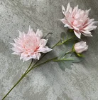 Chrysanthemum Trigeminal Silk Cloth Dahlia Thorn Chrysanthemum Home Flower Arrangement Decoration Wedding