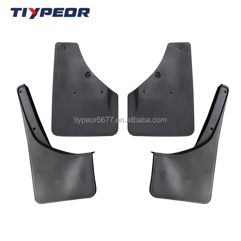 product tiypeor door mud flap set front rear set of 4 black for suzuki jimny 2019 2021 car mud flaps splash guards easy installation-7